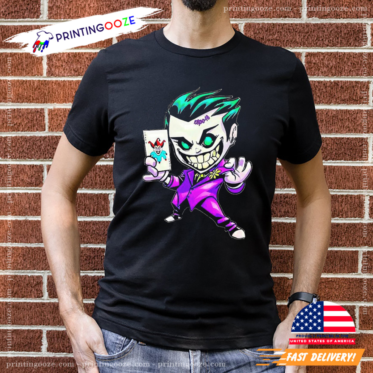 Cartoon Joker Smile Card Shirt Cartoon Joker Smile Card Shirt