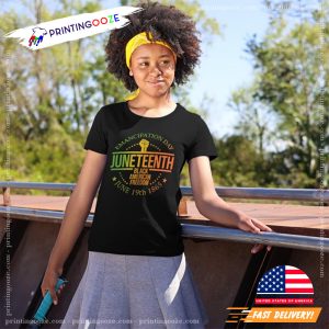 Celebrating Black Freedom Juneteenth African American T shirt 2