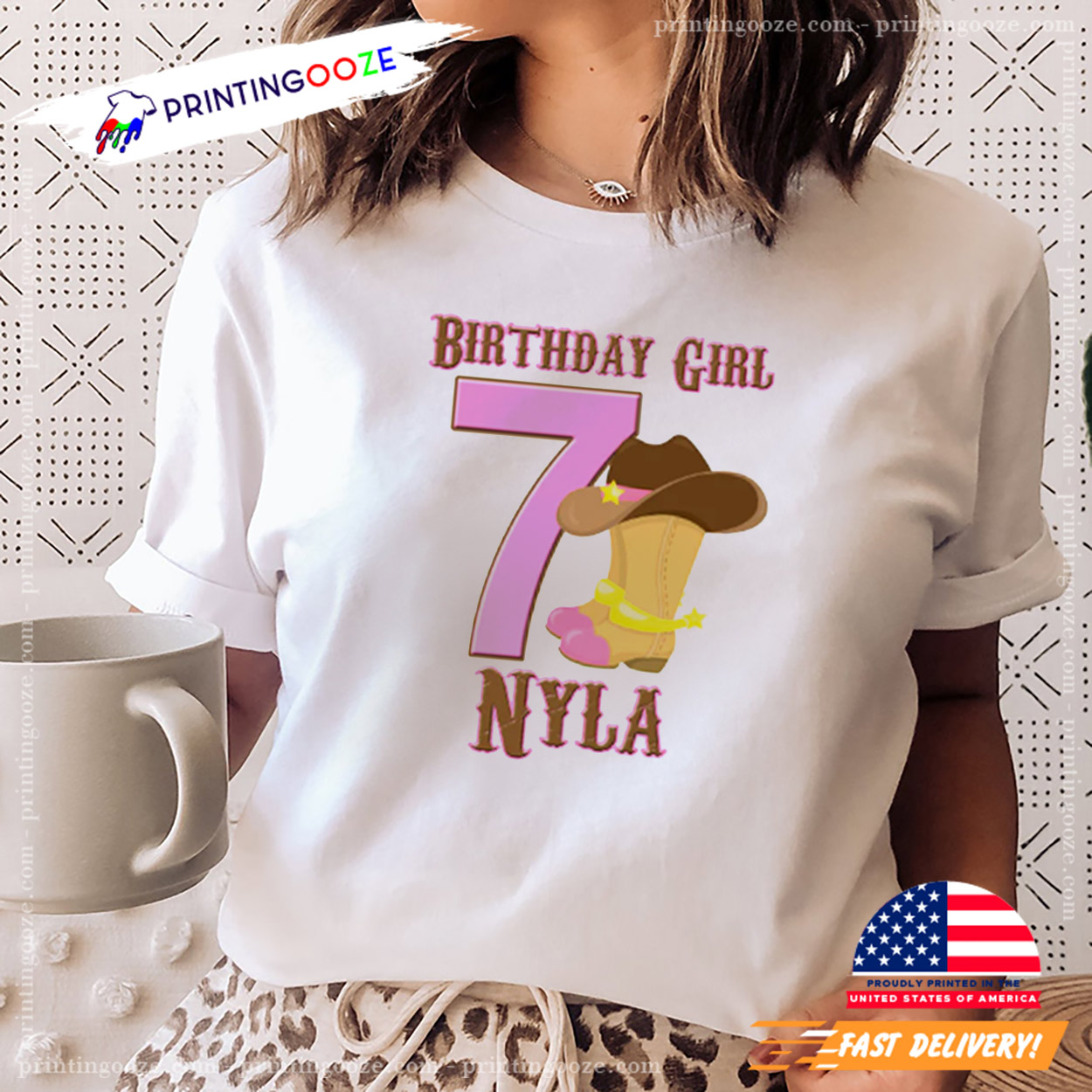 Cowgirl Birthday Shirt Cowgirl Birthday Shirt