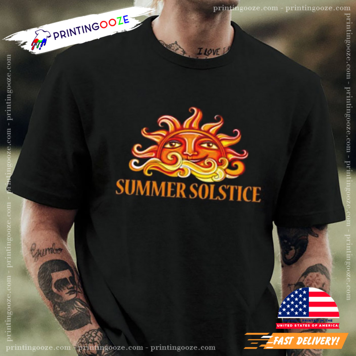 Curly Sun Summer Solstice T-Shirt Curly Sun Summer Solstice T-Shirt