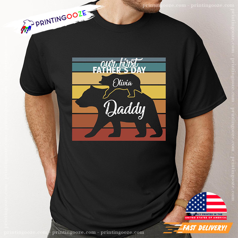 Daddy Bear Baby Bear Father's Day Tee Daddy Bear Baby Bear Father's Day Tee