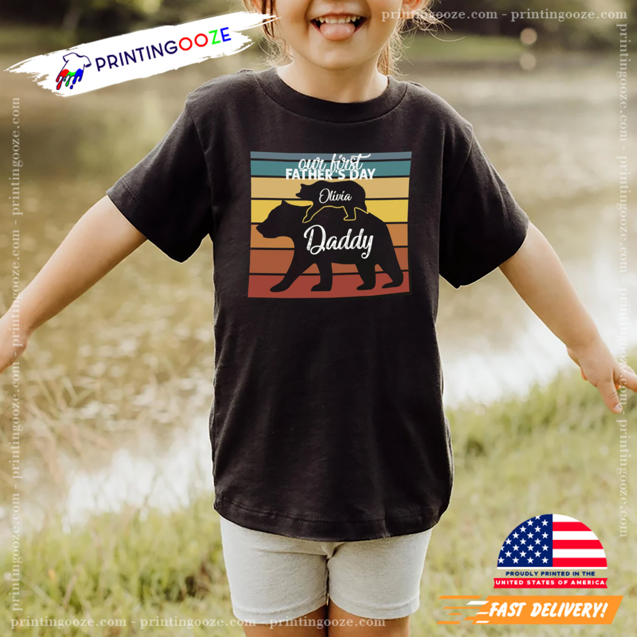 Daddy Bear Baby Bear Father's Day Tee Daddy Bear Baby Bear Father's Day Tee
