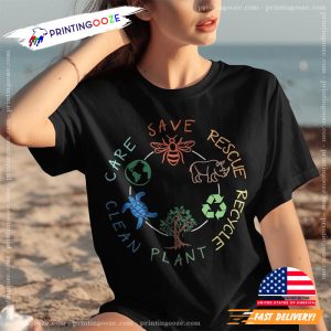 Environmental Awareness Earth Day T-shirt