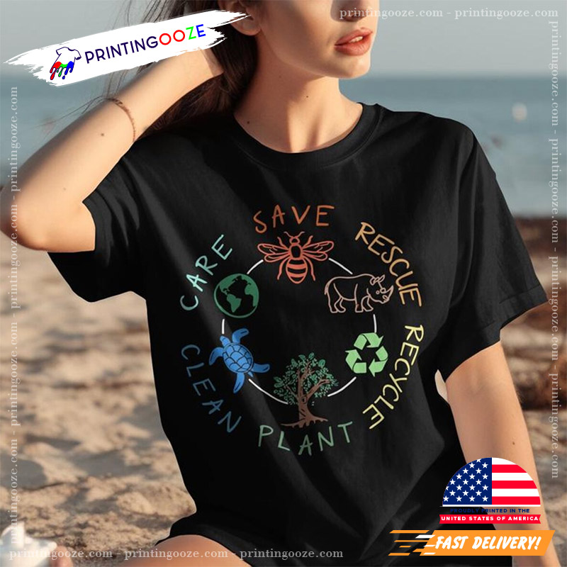 Environmental Awareness Earth Day T-shirt Environmental Awareness Earth Day T-shirt