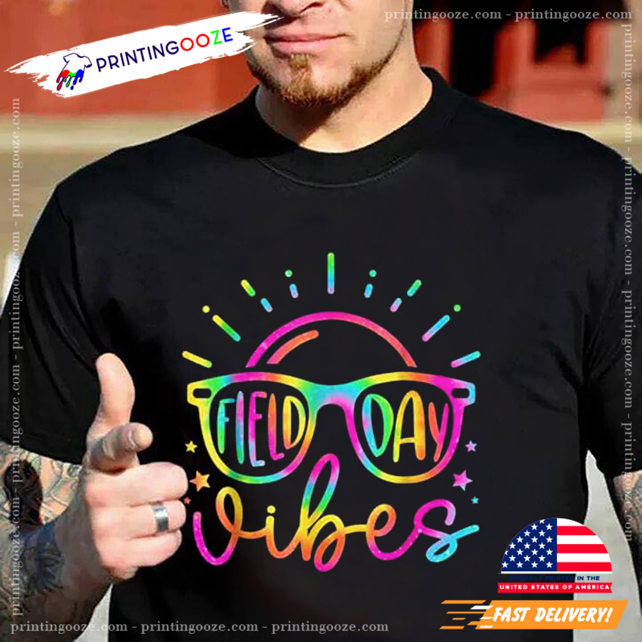 Field Day Vibes Teacher Kids Shirt Field Day Vibes Teacher Kids Shirt