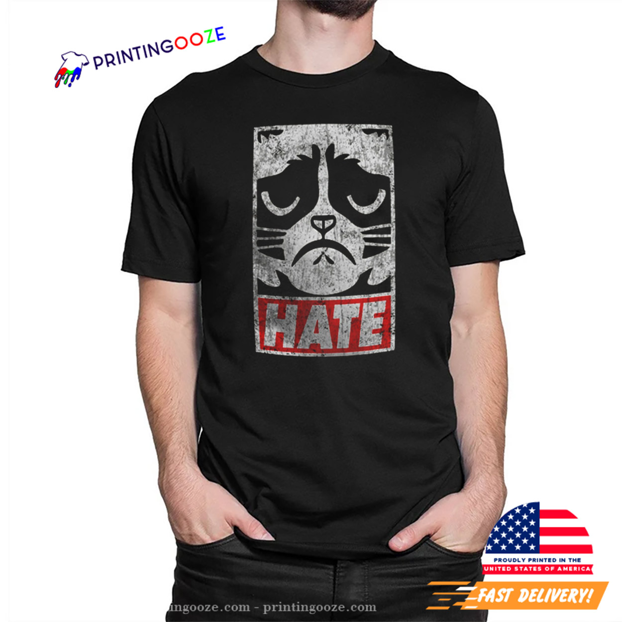 Grumpy Hate Kids Boys T-shirt Grumpy Hate Kids Boys T-shirt