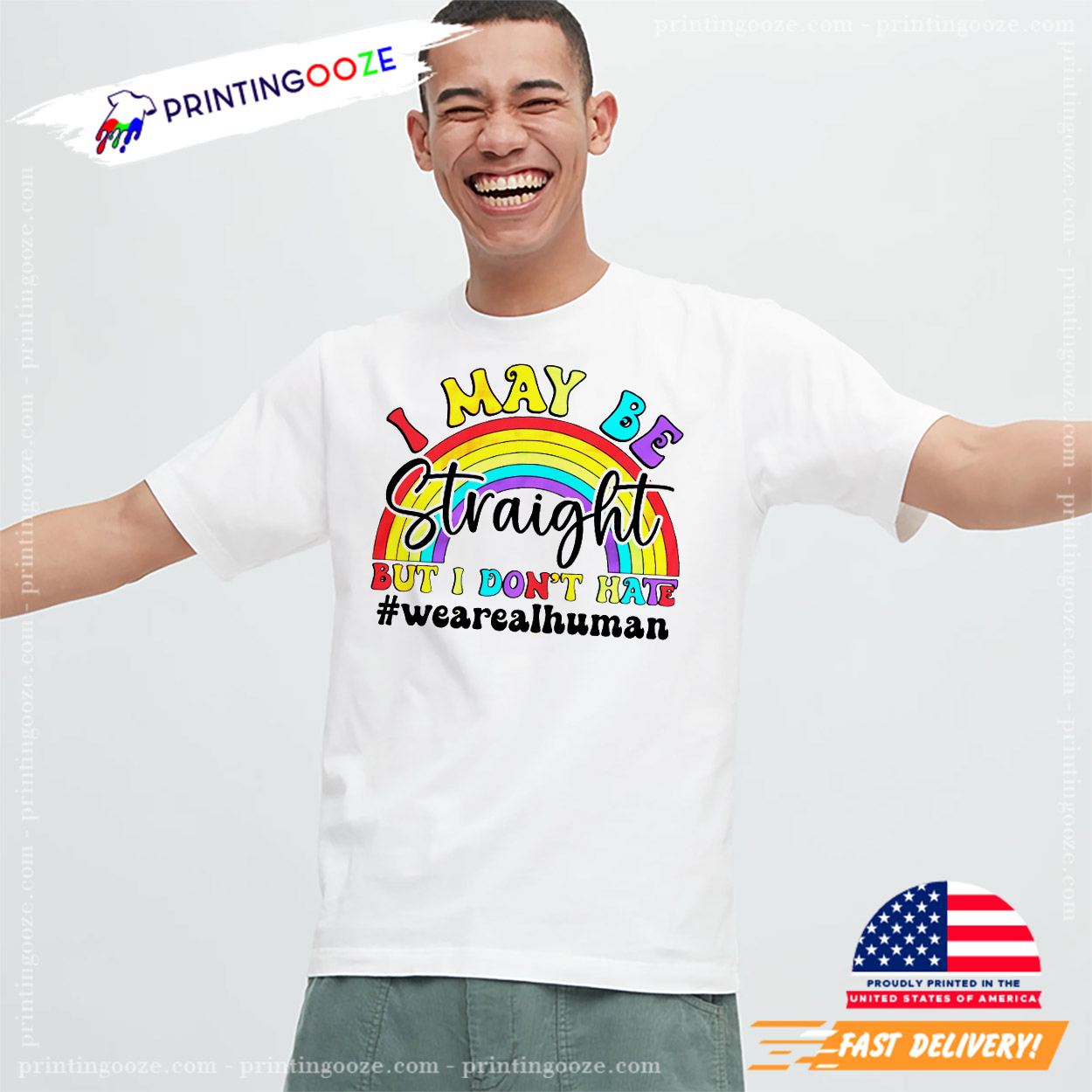 I May Be Straight But I Don't Hate Gay Pride Month T-shirt I May Be Straight But I Don't Hate Gay Pride Month T-shirt