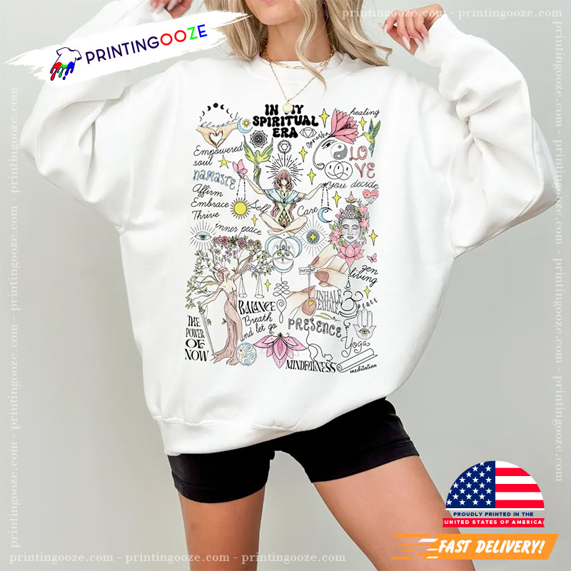 In My Spiritual Era Yoga Meditation T-shirt In My Spiritual Era Yoga Meditation T-shirt