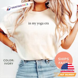 In My Yoga Era Fitness Workout Comfort Colors Shirt 2