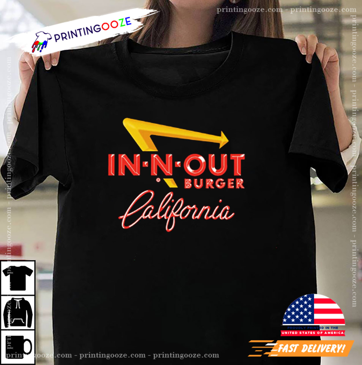 In-N-Out Burger California T-shirt In-N-Out Burger California T-shirt