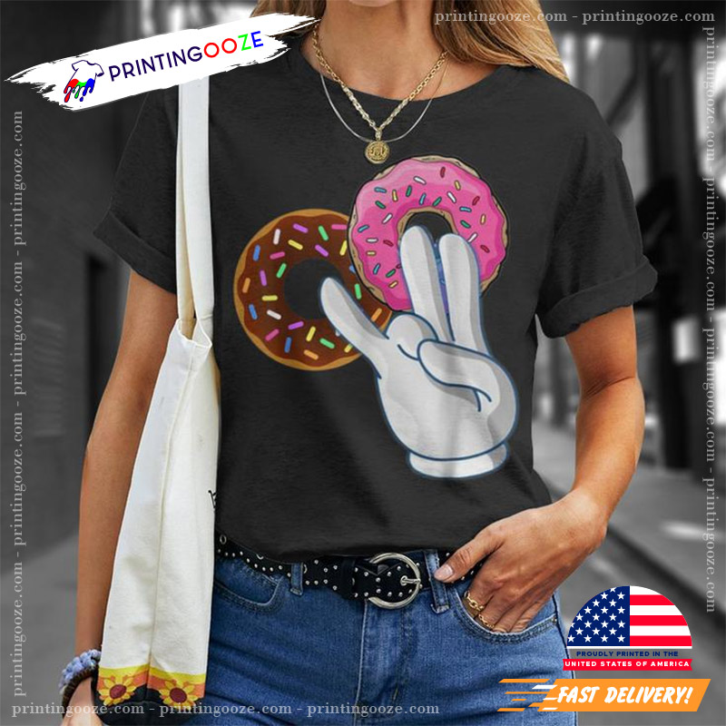 In The Pink One In The Stink Dirty Humor Donut T-shirt In The Pink One In The Stink Dirty Humor Donut T-shirt
