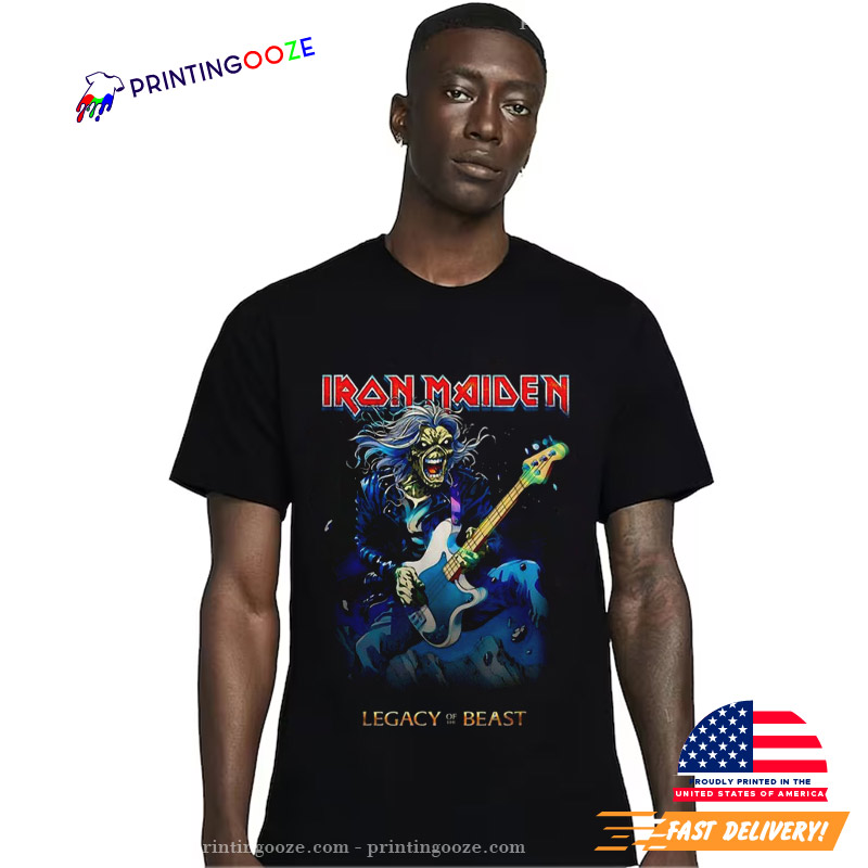 Iron Maiden Legacy Of The Beast Steve Harris T-shirt Iron Maiden Legacy Of The Beast Steve Harris T-shirt