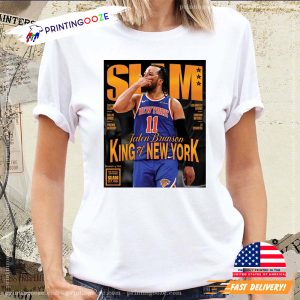 Jalen Brunson New York Knicks Basketball King Of New Yor T-shirt