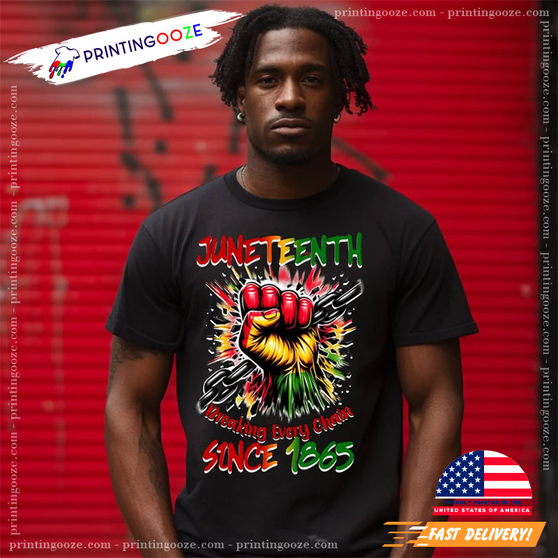 Juneteenth 1865 African American T-shirt Juneteenth 1865 African American T-shirt