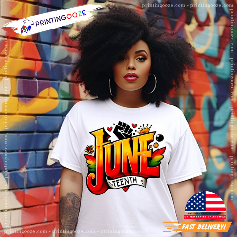 Juneteenth Breaking Every Chain T-shirt Juneteenth Breaking Every Chain T-shirt
