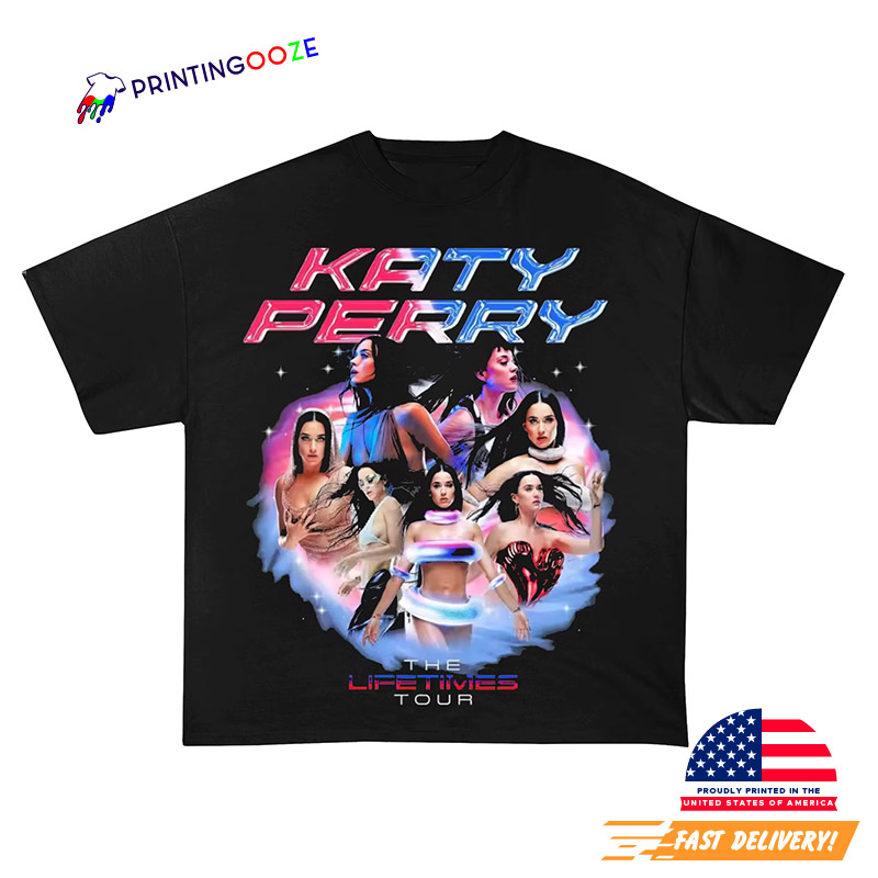 Katy Perry The Lifetimes Tour 2025 Unisex T-shirt Katy Perry The Lifetimes Tour 2025 Unisex T-shirt
