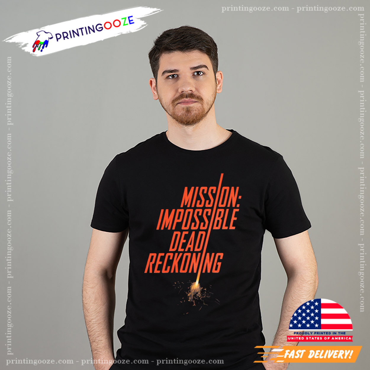 Mission Impossible Dead Reckoning Movie Apparel T-shirt Mission Impossible Dead Reckoning Movie Apparel T-shirt