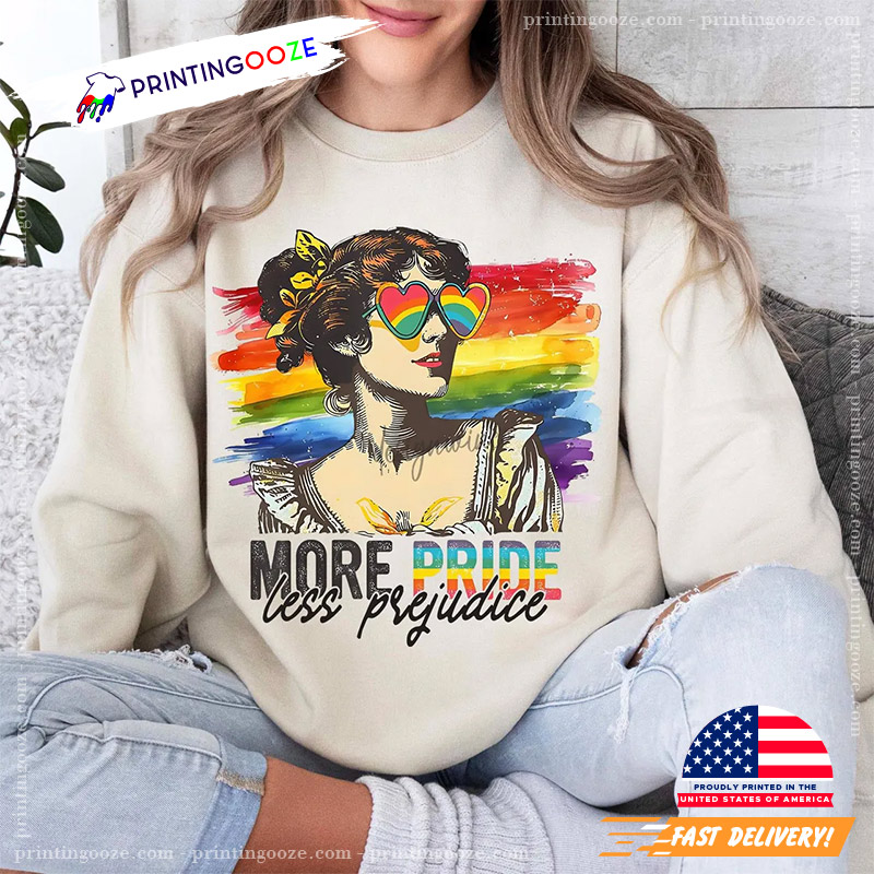 More Pride Less Prejudice Comfort Colors Tee More Pride Less Prejudice Comfort Colors Tee