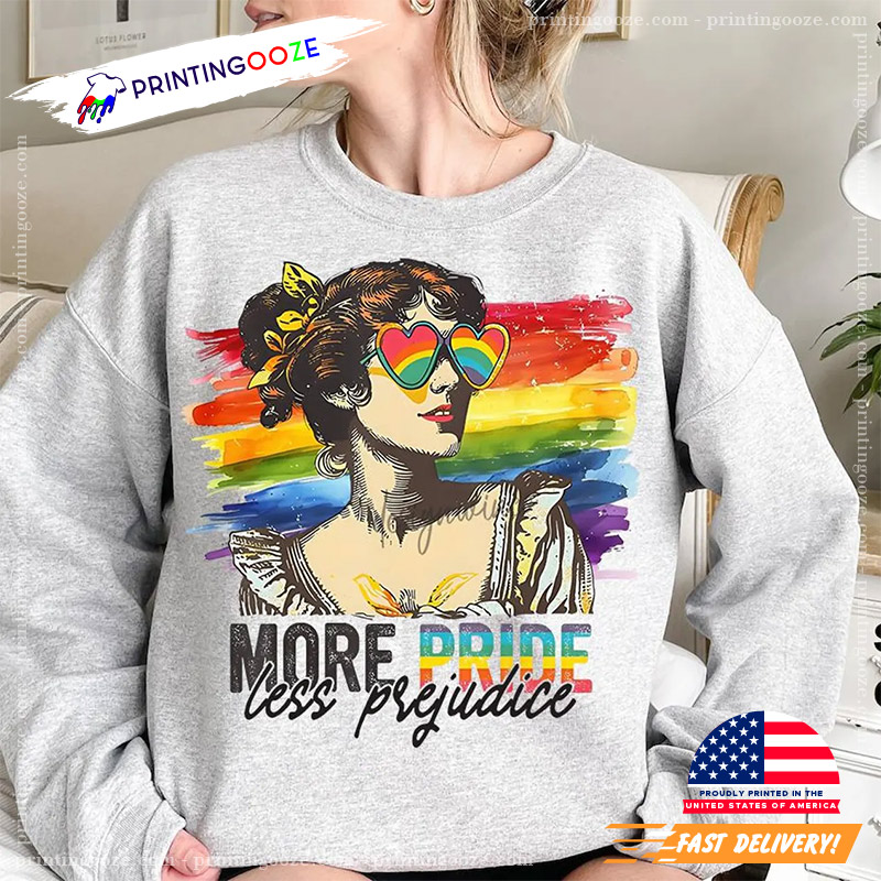 More Pride Less Prejudice Comfort Colors Tee More Pride Less Prejudice Comfort Colors Tee