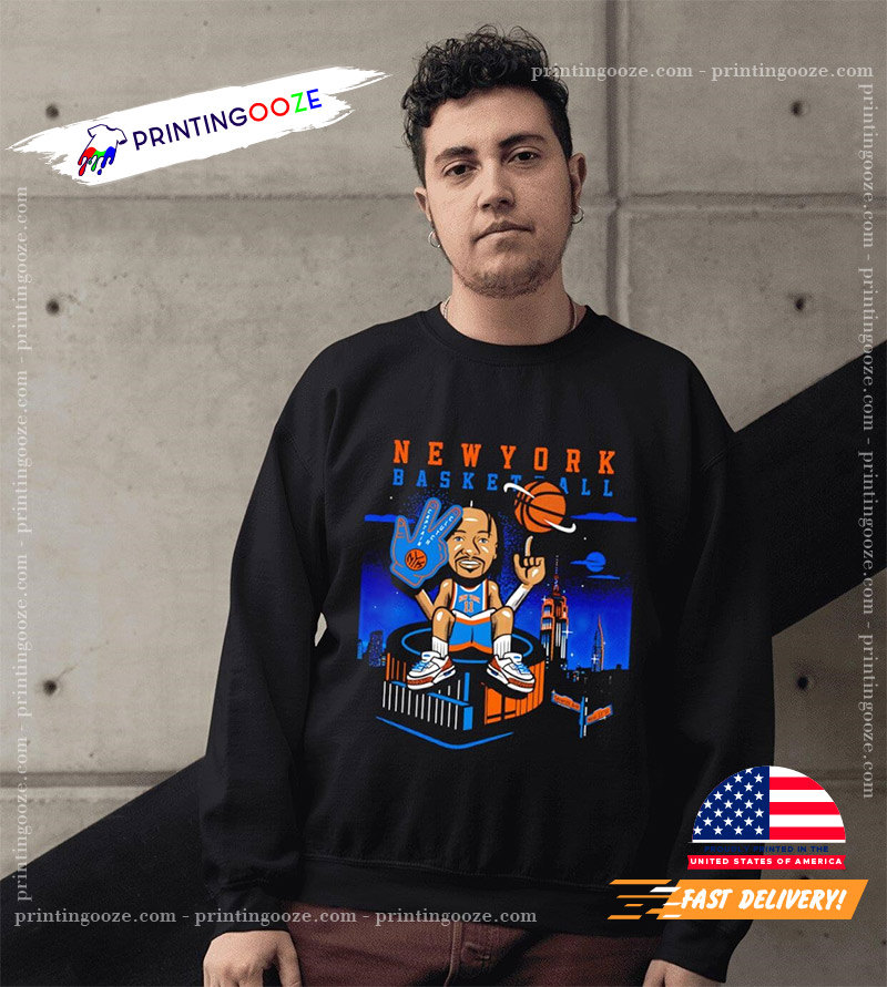 New York Basketball Captain Clutch Jalen Brunson T-shirt New York Basketball Captain Clutch Jalen Brunson T-shirt