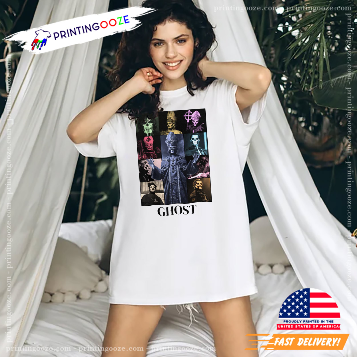 Papa Perpetua Ghost Shirt Papa Perpetua Ghost Shirt