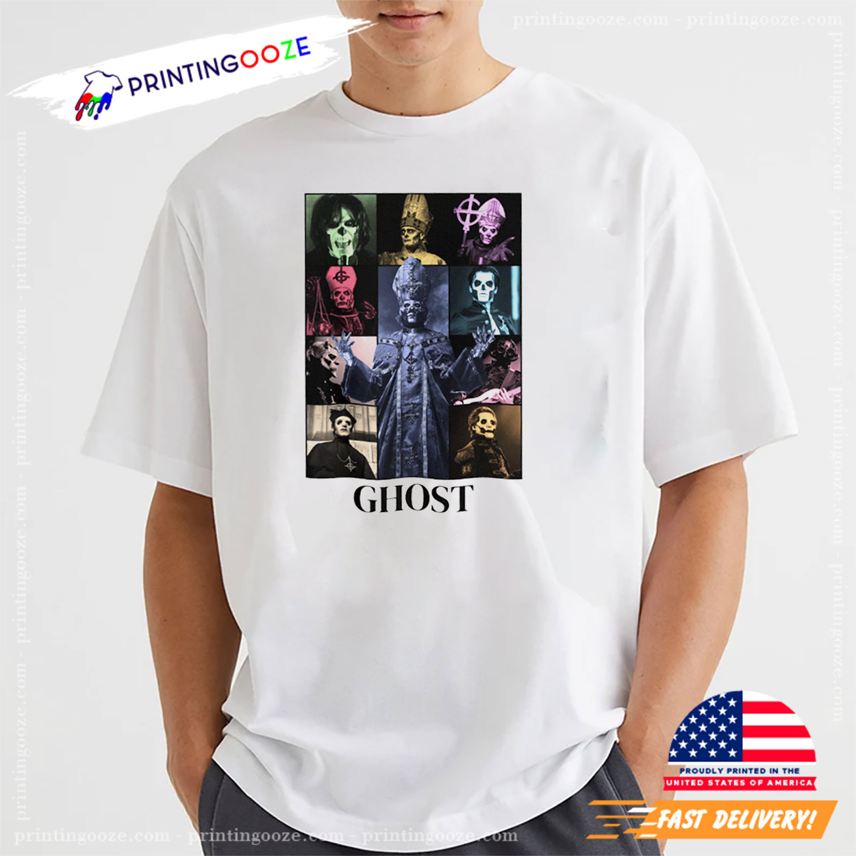 Papa Perpetua Ghost Shirt Papa Perpetua Ghost Shirt