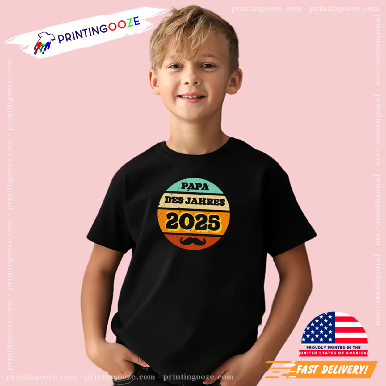 Papa Des Jahres 2025 T-Shirt Papa Des Jahres 2025 T-Shirt