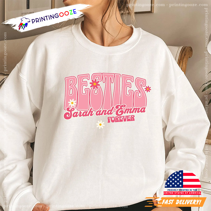 Personalized Besties Forever BFF Shirt Personalized Besties Forever BFF Shirt