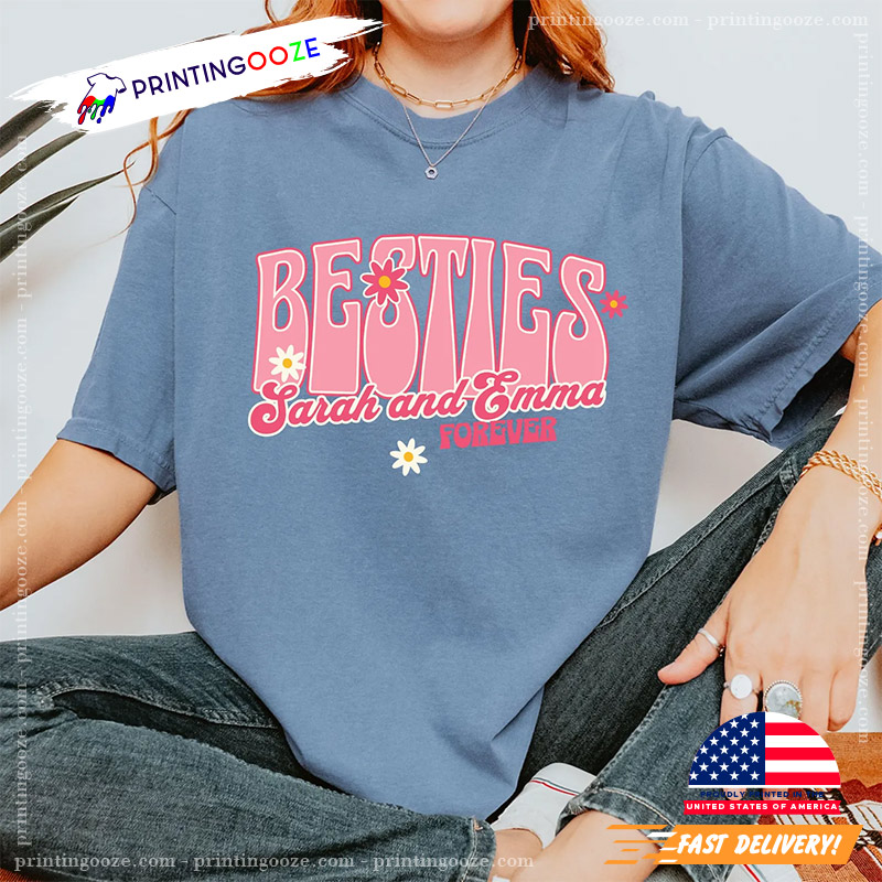 Personalized Besties Forever BFF Shirt Personalized Besties Forever BFF Shirt
