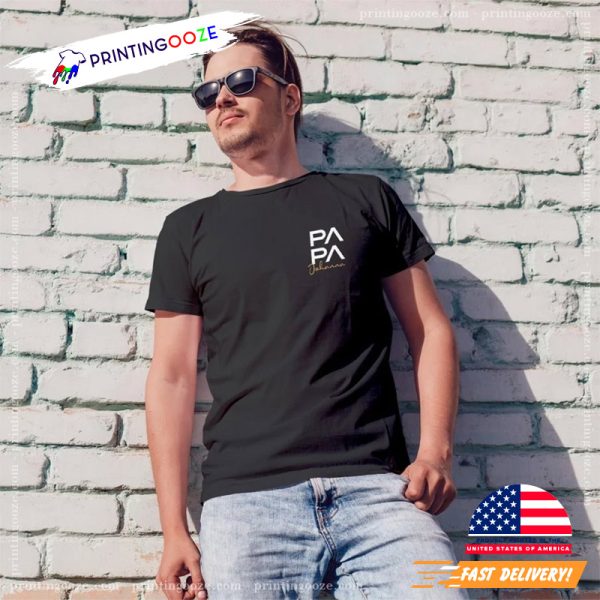 Personalized Papa And Childrens T shirt Best Gift For The Father