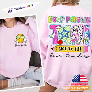Personalized Preppy Last Day of School 2 Side Shirt