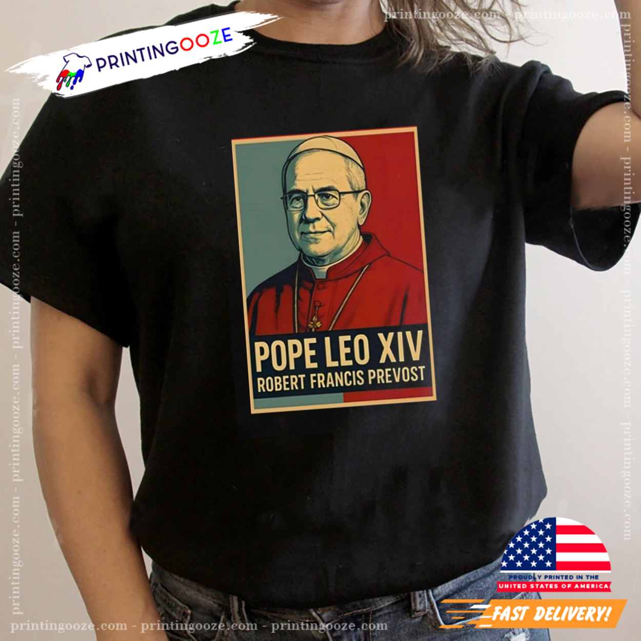 Pope Leo XIV Robert Francis Prevost T-Shirt Pope Leo XIV Robert Francis Prevost T-Shirt