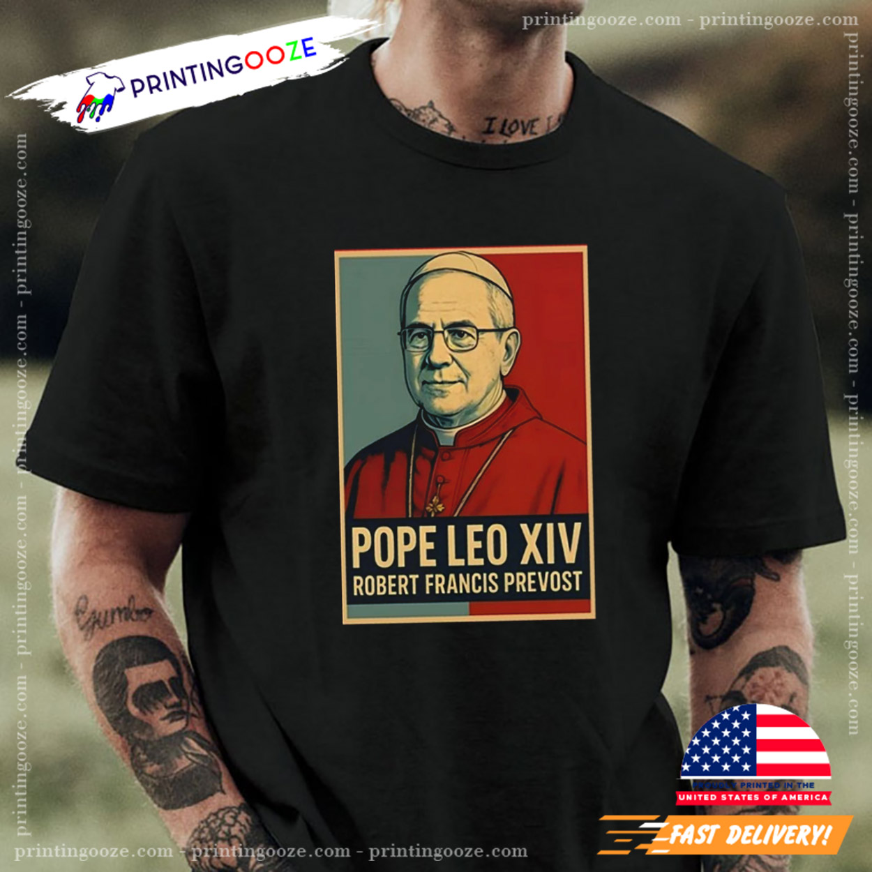 Pope Leo XIV Robert Francis Prevost T-Shirt Pope Leo XIV Robert Francis Prevost T-Shirt