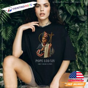 Robert Francis Prevost Pope Leo XIV First American Pope T-shirt