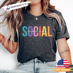 Social Media Manager T shirt 1