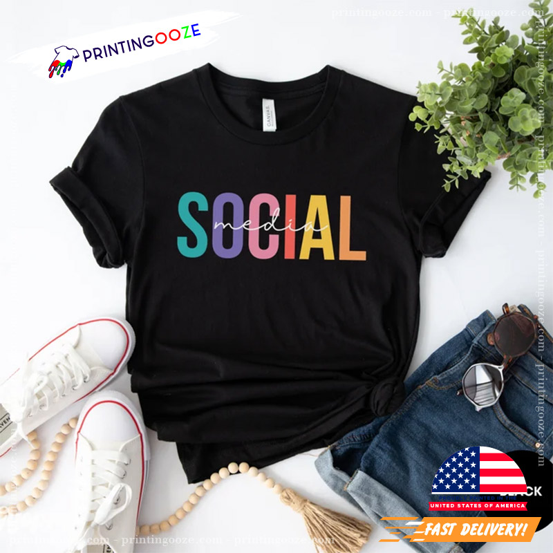 Social Media Manager T shirt Social Media Manager T shirt