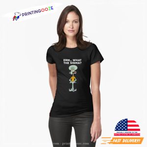 Squidward Erm What The Sigma T-shirt