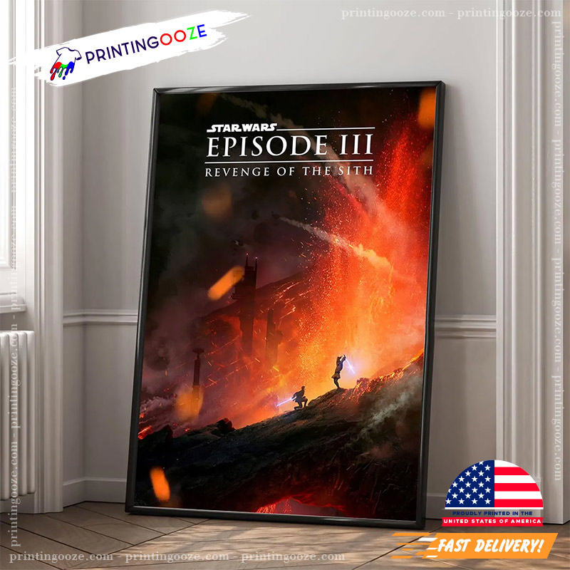Star Wars Episode III Movie Poster Star Wars Episode III Movie Poster