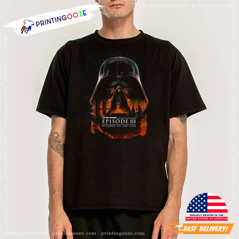 Star Wars Episode III Revenge Of The Sith T-shirt Star Wars Episode III Revenge Of The Sith T-shirt