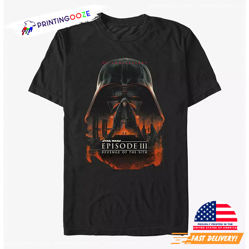 Star Wars Episode III Revenge Of The Sith T-shirt Star Wars Episode III Revenge Of The Sith T-shirt