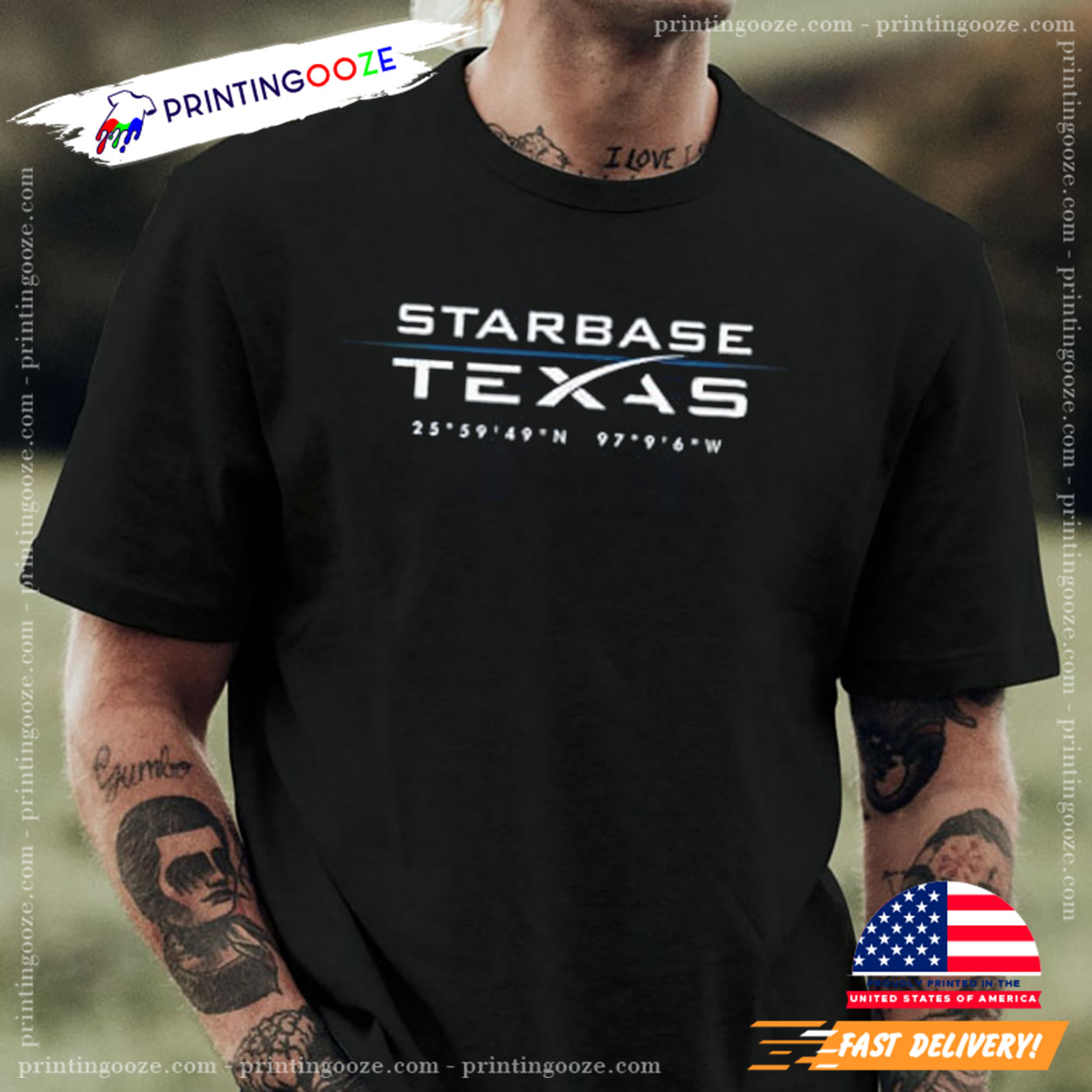Starbase Texas Boca Chica Shirt Starbase Texas Boca Chica Shirt