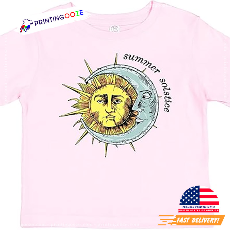 Summer Solstice Sun And Moon T-Shirt Summer Solstice Sun And Moon T-Shirt