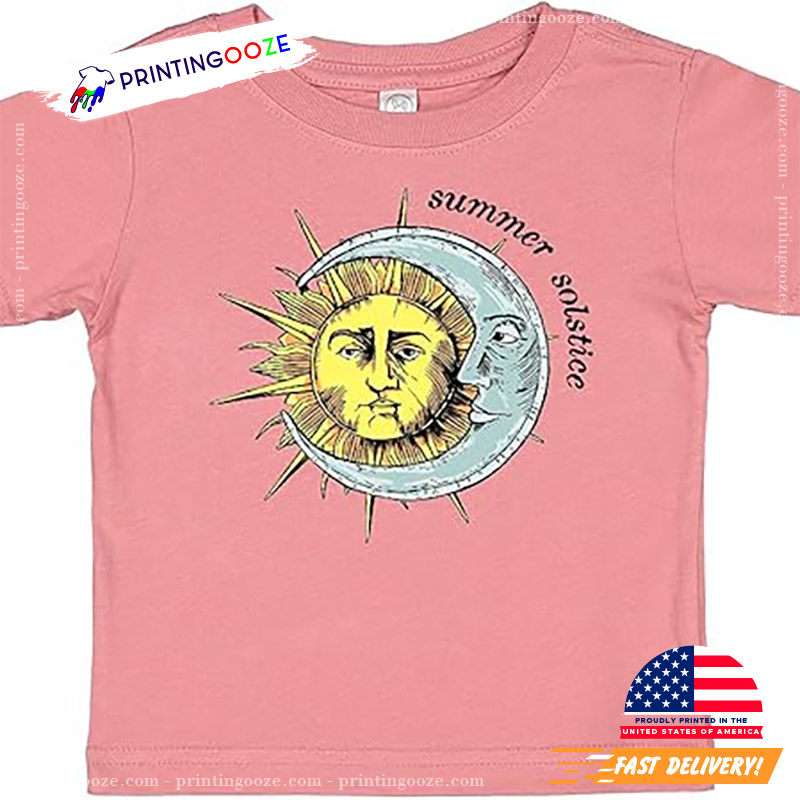Summer Solstice Sun And Moon T-Shirt Summer Solstice Sun And Moon T-Shirt
