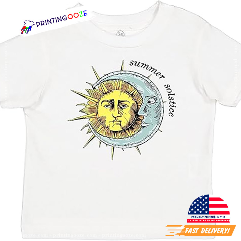 Summer Solstice Sun And Moon T-Shirt Summer Solstice Sun And Moon T-Shirt