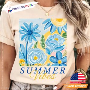 Summer Vibes Floral Summer Shirt 2