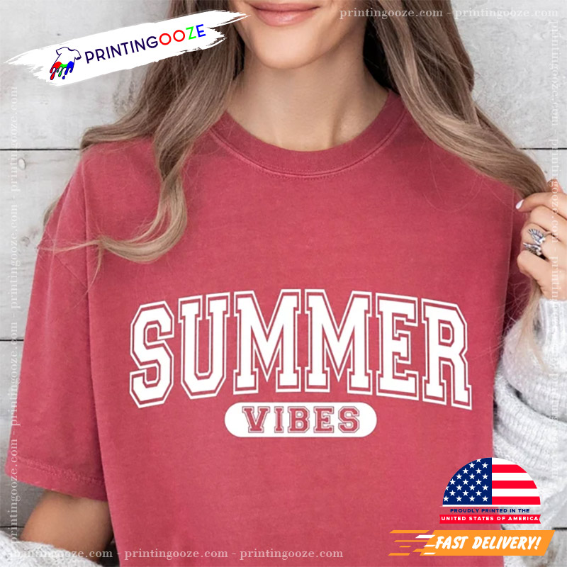 Summer Vibes Hello Summer Vacation T-shirt Summer Vibes Hello Summer Vacation T-shirt