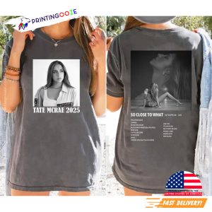 Tate McRae Miss Possessive Tour 2025 Graphic Concert T Shirt 2