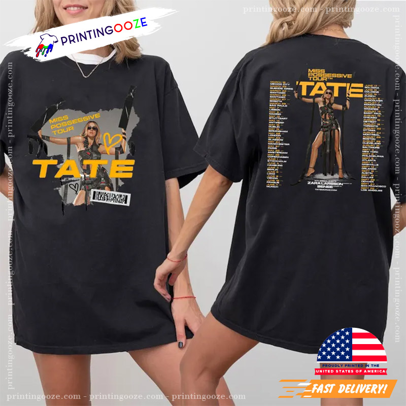 Tate McRae Miss Possessive Tour 2025 Shirt Tate McRae Miss Possessive Tour 2025 Shirt