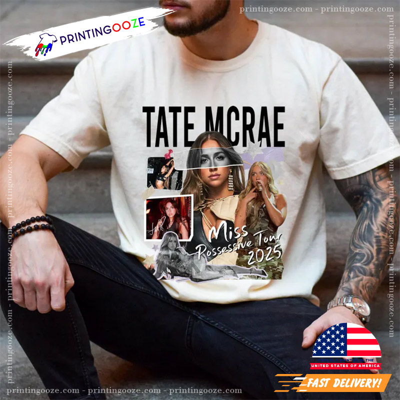 Tate Mcrae Miss Posseessive Tour 2025 Comfort Color Shirt Tate Mcrae Miss Posseessive Tour 2025 Comfort Color Shirt