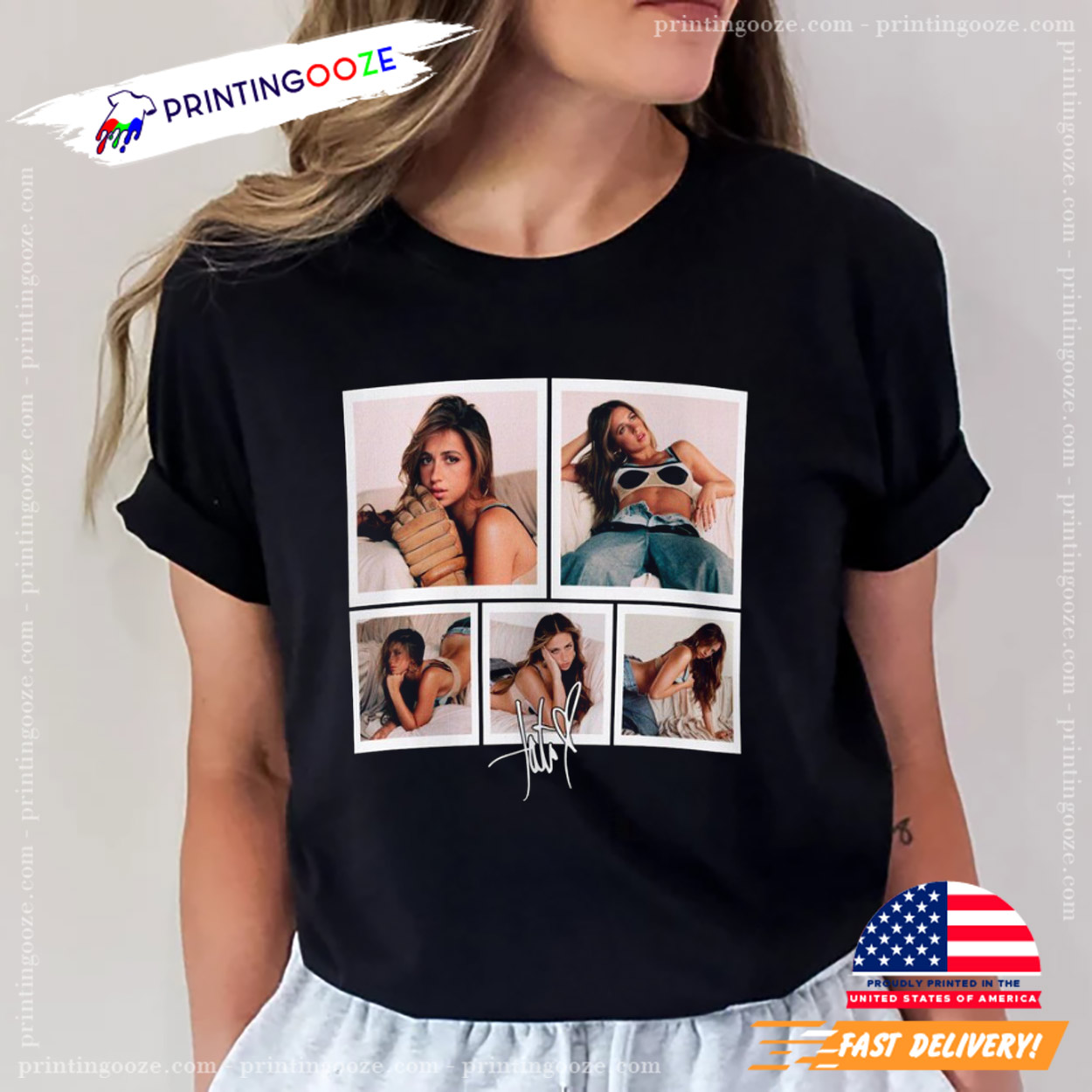 Tate Mcrae World Tour Poster T-shirt Tate Mcrae World Tour Poster T-shirt
